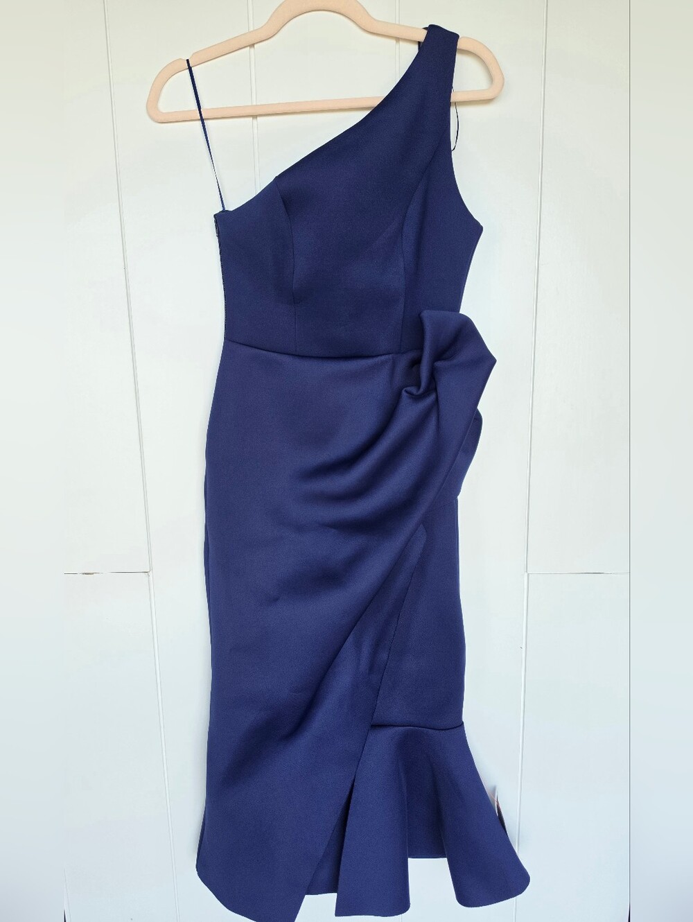 ASOS NWT Scuba Neoprene One Shoulder Dress Size 4
